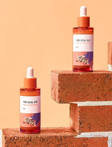 Серум с экстрактом соевых бобов и пантенолом Round Lab Soybean Panthenol Ampoule - фото 2 - Miraton