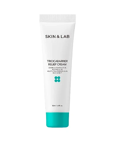 Успокаивающий крем с центеллой SKIN&LAB Tricicabarrier Relief Cream 50 ml фото 1