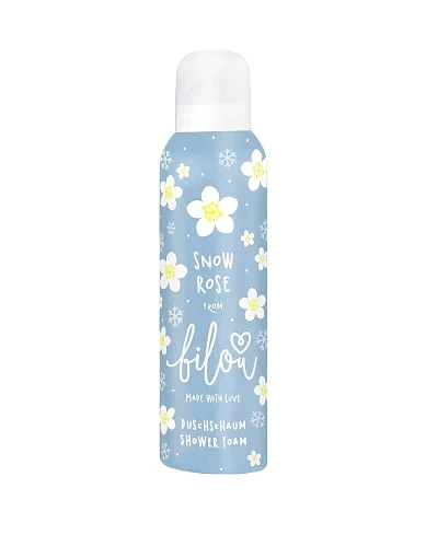 Міні-пінка для душу Bilou Snow Rose 50 мл фото 1