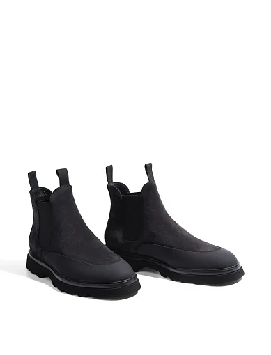 Мужские ботинки Miguel Miratez замшевые серые - фото 3 - Miraton