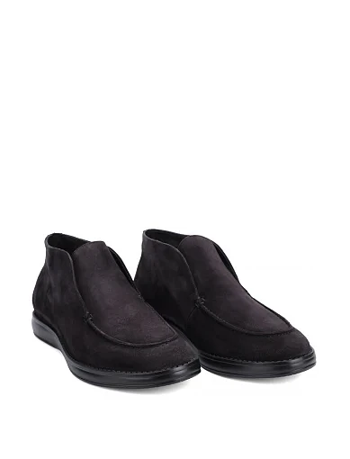 Чоловічі черевики Miguel Miratez замшеві сірі (2428DH-101-680) - фото 3 - Miraton