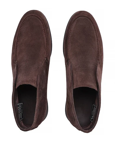 Мужские ботинки Miguel Miratez замшевые коричневые - фото 2 - Miraton