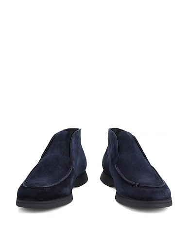 Мужские ботинки Miguel Miratez замшевые синие - фото 2 - Miraton