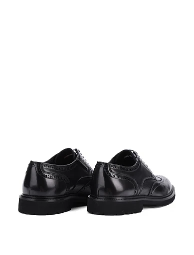 Чоловічі туфлі Miguel Miratez шкіряні чорні (9368D-10-178) - фото 4 - Miraton