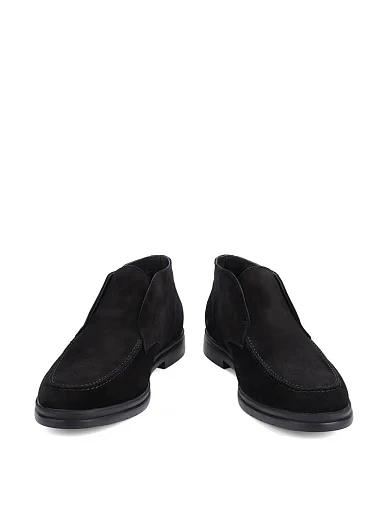 Мужские ботинки Miguel Miratez замшевые черные - фото 2 - Miraton