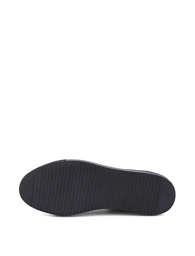 Чоловічі черевики шкіряні чорні (8587X-630-A8R) - фото 2 - Miraton