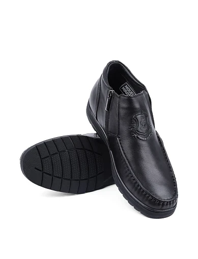 Чоловічі черевики Miguel Miratez шкіряні чорні (2222X-16-961M) - фото 2 - Miraton