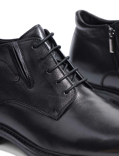 Чоловічі черевики Miguel Miratez шкіряні чорні (KT1520-01M5) - фото 5 - Miraton