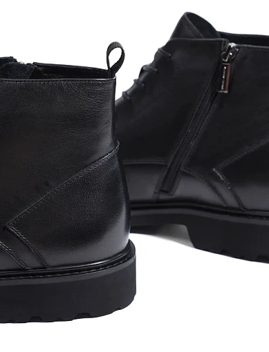 Чоловічі черевики Miguel Miratez шкіряні чорні (KT170-60M320) - фото 5 - Miraton