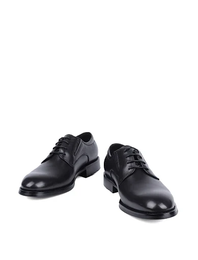 Чоловічі туфлі Miguel Miratez шкіряні чорні (KT1512-03M5) - фото 5 - Miraton