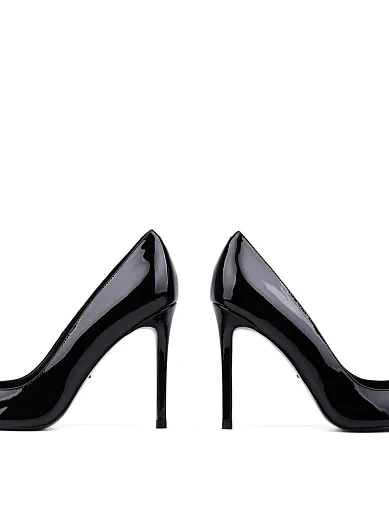 Жіночі туфлі Mia May лакові чорні - фото 2 - Miraton