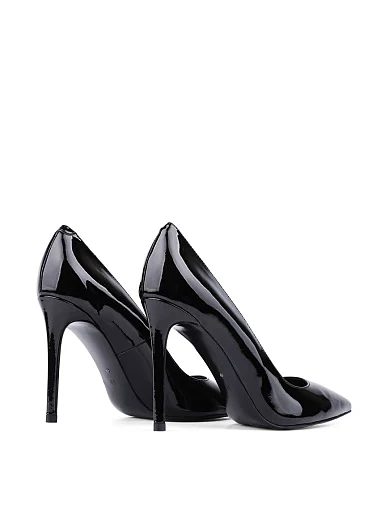 Жіночі туфлі Mia May лакові чорні - фото 4 - Miraton