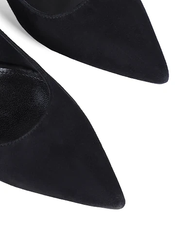 Жіночі туфлі Mia May велюрові чорні - фото 5 - Miraton