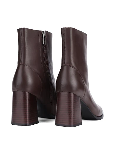 Жіночі черевики MIRATON шкіряні коричневі - фото 4 - Miraton