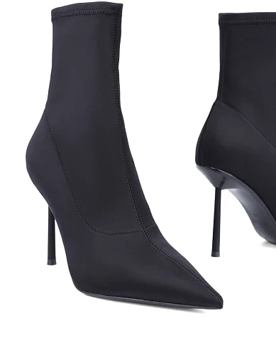 Жіночі черевики MIRATON неопренові чорні - фото 2 - Miraton