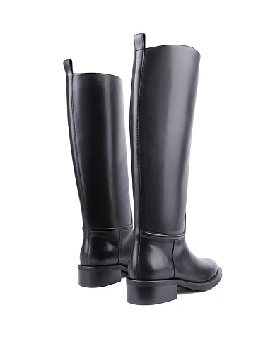 Жіночі чоботи Attizzare шкіряні чорні - фото 4 - Miraton