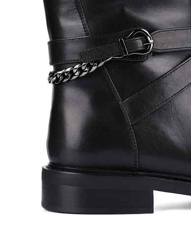 Жіночі чоботи Attizzare шкіряні чорні(8033-1629-1BM) - фото 3 - Miraton