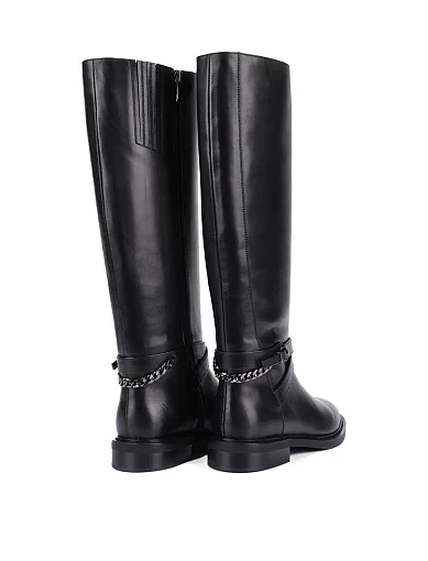 Жіночі чоботи Attizzare шкіряні чорні(8033-1629-1BM) - фото 5 - Miraton