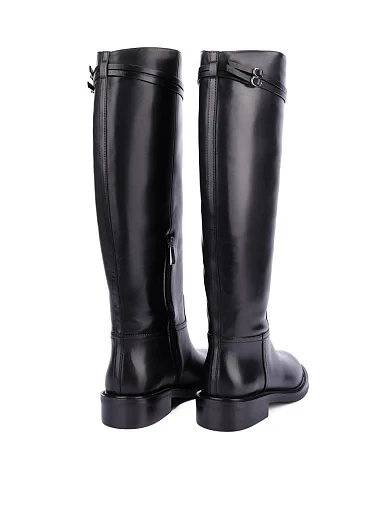 Жіночі чоботи Attizzare шкіряні чорні - фото 4 - Miraton