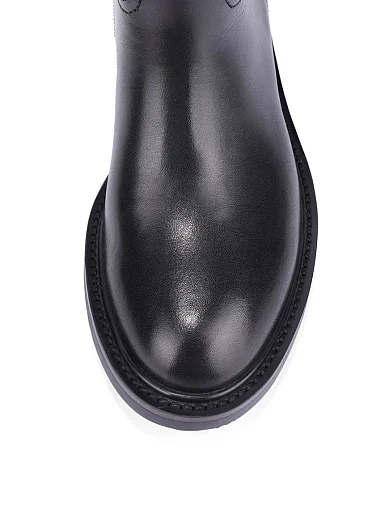 Жіночі чоботи Attizzare шкіряні чорні - фото 5 - Miraton