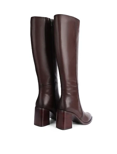 Жіночі чоботи Attizzare шкіряні коричневі - фото 4 - Miraton