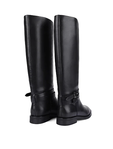 Жіночі чоботи Attizzare шкіряні чорні - фото 4 - Miraton