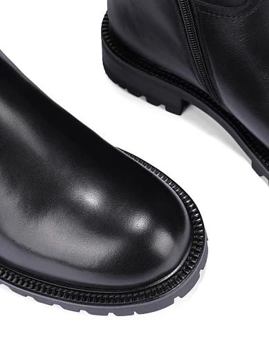 Жіночі чоботи Attizzare шкіряні чорні(X2110-1521-1BM) - фото 5 - Miraton