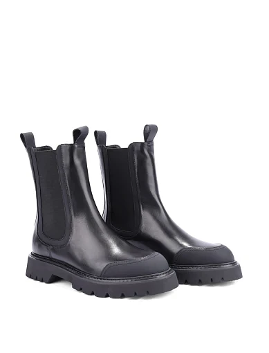 Жіночі черевики челсі Attizzare шкіряні чорні(A3281-Z701-1R) - фото 3 - Miraton