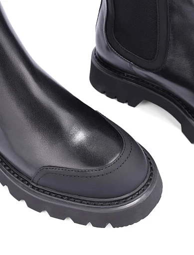 Жіночі черевики челсі Attizzare шкіряні чорні(A3281-Z701-1R) - фото 5 - Miraton