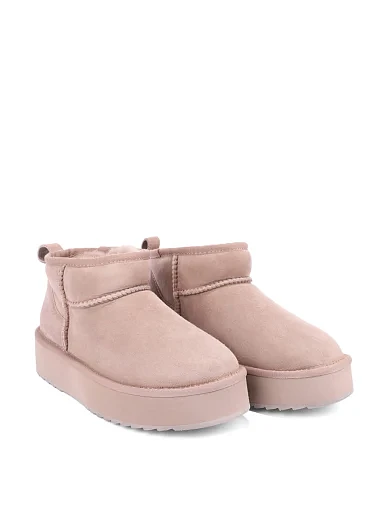 Жіночі уггі челсі Attizzare велюрові сірі(6101) - фото 4 - Miraton