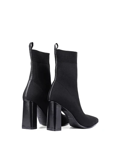 Жіночі черевики MIRATON тканинні чорні - фото 4 - Miraton