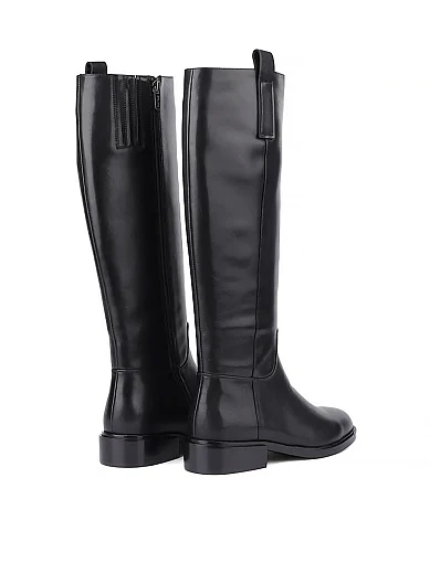 Жіночі чоботи Attizzare шкіряні чорні - фото 3 - Miraton