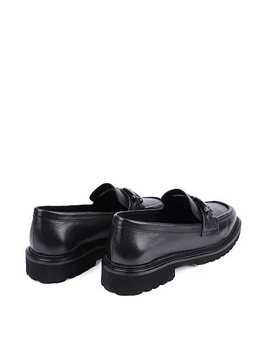 Жіночі туфлі MIRATON шкіряні чорні - фото 4 - Miraton