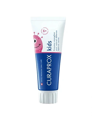 Детская зубная паста Curaprox с фтором с 6-ти лет, КАВУН, 60мл. фото 1