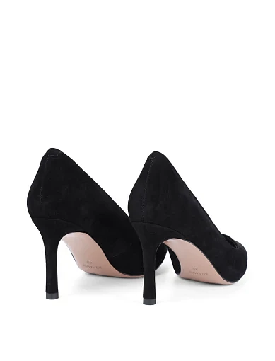 Жіночі туфлі Mia May велюрові чорні - фото 4 - Miraton