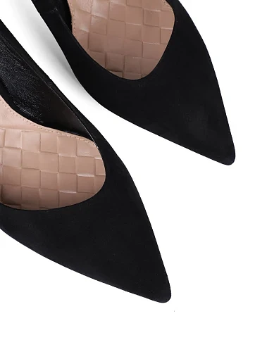 Жіночі туфлі Mia May велюрові чорні - фото 5 - Miraton