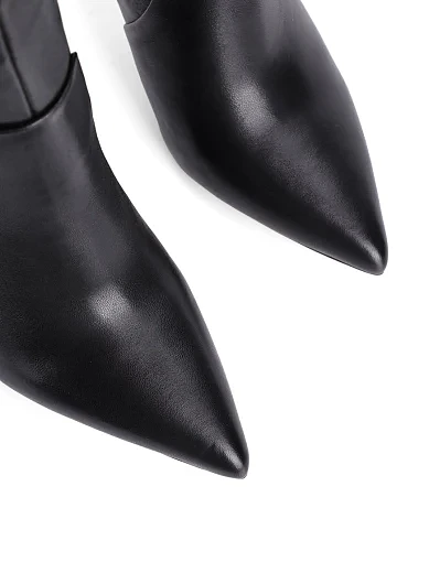 Жіночі чоботи MiaMay шкіряні чорні - фото 5 - Miraton