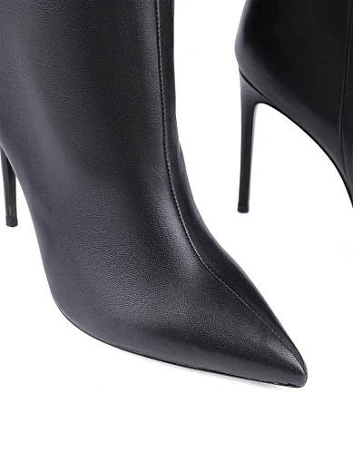 Жіночі ботфорти MiaMay шкіряні чорні - фото 6 - Miraton