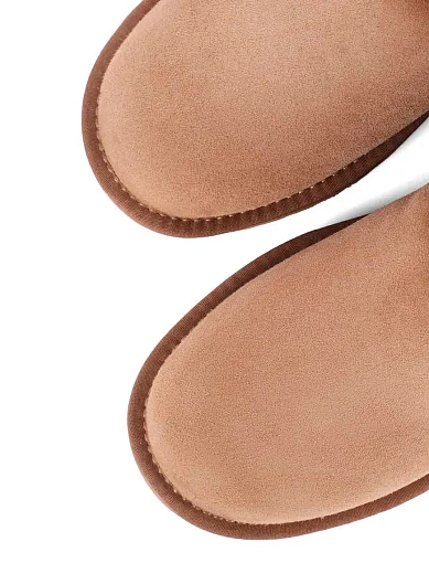 Жіночі уггі MIRATON велюрові бежеві - фото 5 - Miraton