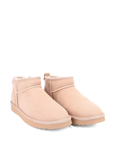 Жіночі уггі MIRATON велюрові бежеві(ATTU-21) - фото 3 - Miraton