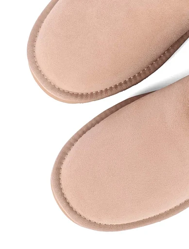 Жіночі уггі MIRATON велюрові бежеві(ATTU-21) - фото 5 - Miraton