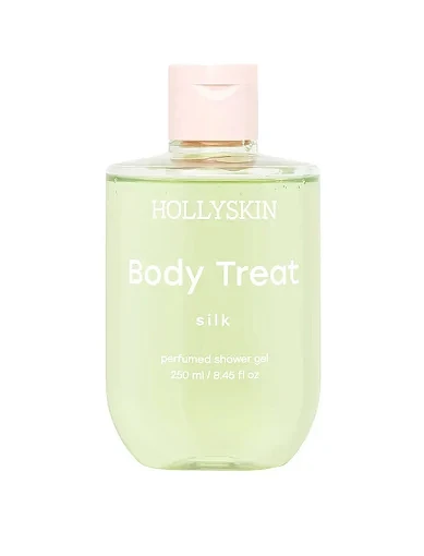 Парфумований гель для душу Hollyskin Body Treat Silk, 250ml фото 1