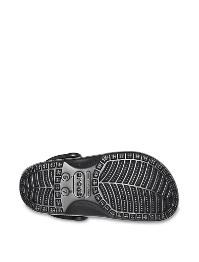 Мужские кроксы Crocs резиновые черные - фото 7 - Miraton