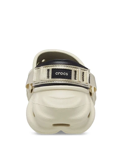 Мужские кроксы Crocs резиновые бежевые - фото 6 - Miraton