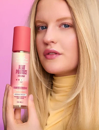 Термозащита для волос Invisibobble HAIR STYLING Heat Protect Spray, 150ml - фото 2 - Miraton