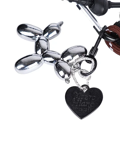 Брелок для сумок MIRATON чорна кішка з підвісками(ACC-1) - фото 2 - Miraton