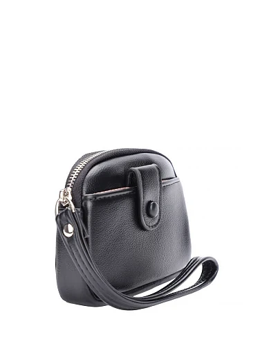 Монетниця з екошкіри чорна(N197-1) - фото 2 - Miraton