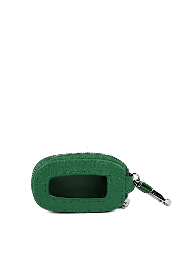 Ключниці шкіряні зелені(126-2) - фото 3 - Miraton