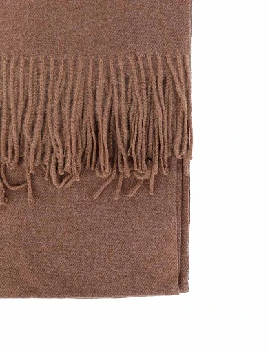 Шарф тканинний бежевий(TK-9) - фото 2 - Miraton