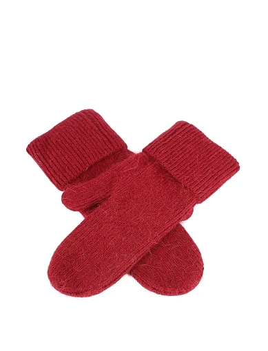 Рукавички з ангори бордові(LY224033-2) - фото 2 - Miraton